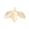 Brass Pendants X-KK-E090-18G-1