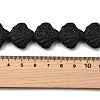 Dyed Natural Lava Rock Beads Strands G-A264-A04-01C-4