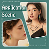 120Pcs 10 Styles Tibetan Style Zinc Alloy Gourd Shaped Connector Charms FIND-PH0038-29-5