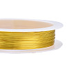 Round Copper Jewelry Wire X-CWIR-Q006-0.4mm-G-3