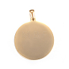 Ion Plating(IP) 304 Stainless Steel Pendants LS-STAS-P063-09G-1