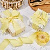 Ruffled Polyester Ribbon OCOR-WH0047-79-5