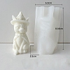 3D Egyptian Cat DIY Silicone Candle Molds PW-WG79989-03-1