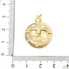 Brass Micro Pave Cubic Zirconia Locket Pendants KK-H203-13G-04-3