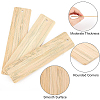 24Pcs Blank Bamboo Bookmark FIND-BC0003-45A-4