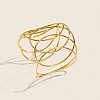 304 Stainless Steel Multi-Layer Wire Cuff Bangles YO5072-1