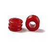 Opaque Acrylic Beads OACR-H019-24-2