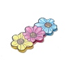 Three Flower Acrylic Pendants OACR-B018-04-2