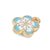 Alloy Enamel Pendants FIND-Z070-05G-02-2