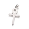 304 Stainless Steel Pendants STAS-E485-06P-2