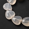 Natural White Agate Beads Strands G-I372-A01-02-4