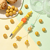 30Pcs Round Silicone Beads SIL-SZ0004-23D-5