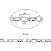 304 Stainless Steel Cable Chains CHS-CJ0001-15P-2