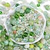 DIY Lampwork Beads & Glass Seed Beds Jewelry Making Findings Kits SEED-K010-01G-3