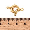 Brass Spring Ring Clasps KK-D407-01G-B-3