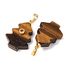Natural Tiger Eye Pendants G-P628-04G-02-2