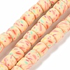 Handmade Polymer Clay Beads Strand CLAY-Z002-01I-1