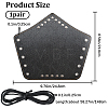 Adjustable Imitation Leather Cord Bracelet AJEW-WH0342-91A-2