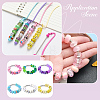 120Pcs Resin European Beads RPDL-PA0001-02-6
