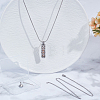 DIY Stainless Steel Pendant Necklaces Making Kits DIY-CN0003-75RG-4