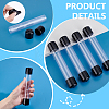 5Pcs PVC Plastic Transparent Storage Tube FIND-GA0008-68B-3