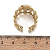 304 Stainless Steel Cuff Ring Components SA-CBA37BC-18B-G-3