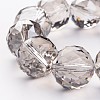 Electroplate Glass Bead Strands EGLA-J140-PL02-20mm-3