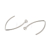 316 Surgical Stainless Steel Earring Hooks STAS-P336-07B-P-2
