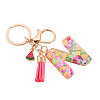 Fruit Series Letter Resin Keychains KEYC-TAC0033-02N-2