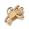 201 Stainless Steel Pendants SA-CBA5D64-07G-2
