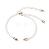 3MM Round Nylon Twisted Cord Slider Bracelet Making AJEW-JB01467-01-1