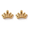 304 Stainless Steel Stud Earrings STAS-E502-04G-01-4
