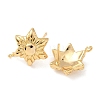 Brass Stud Earring Findings KK-C099-14G-2