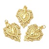 Rack Plating Brass Pendants KK-C030-21G-3