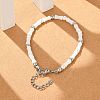 304 Stainless Steel Beaded Bracelets for Women BJEW-M056-08P-03-5