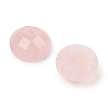 Natural Rose Quartz Cabochons G-C146-03L-2