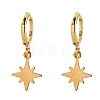 Brass Huggie Hoop Earrings Sets EJEW-JE04217-3