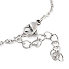 Non-Tarnish Stainless Steel Cable Chain Link Bracelets for Women Men LS-STAS-Z061-01P-06-3