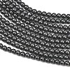 Natural Black Stone Beads Strands GG-CBA0389-A07-3mm-4