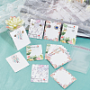 120Pcs 4 Styles Necklace and Earrings Display Cards DIY-AR0002-30-4