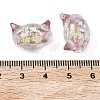 Handmade Foil Lampwork Beads FOIL-Z002-01A-3