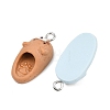Opaque Resin Pendants RE-CBA0E2-08-2