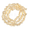 Natural Lemon Quartz(Heated) Beads Strands GG-CBAF5B4-A01-01-4