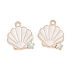 Alloy Enamel Pendants AL-CBAX434-01C-1