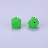 Hexagonal Silicone Beads SI-JX0020A-48-1