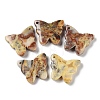 Natural Crazy Agate Pendants G-D087-01D-1