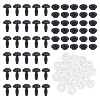 30 Sets Plastic Dog Safety Craft Noses FIND-GO0002-17D-1