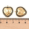 304 Stainless Steel Pendants STAS-P445-01A-G-3