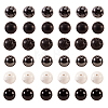 120Pcs 6 Style Natural & Synthetic Gemstone Round Beads Sets G-CJ0001-46-3