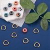 DIY Gemstone Beaded Hoop Earring Making Kits DIY-SW0001-06-5